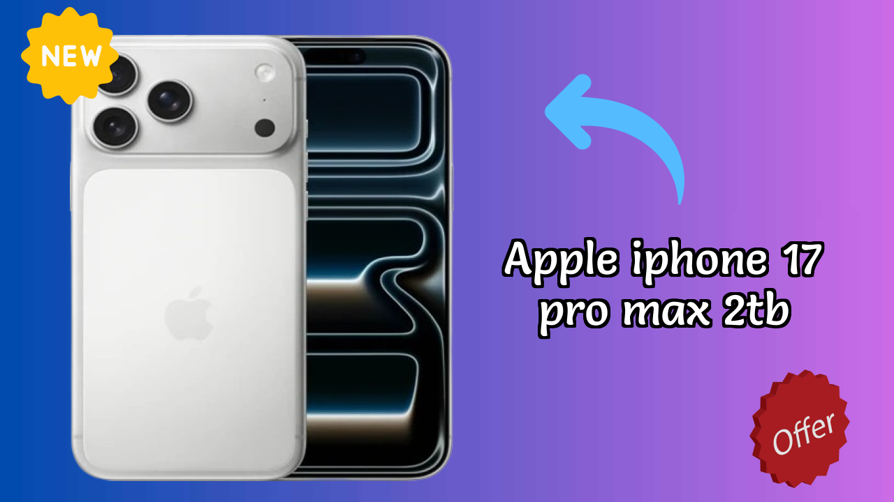 Apple IPhone 17 Pro Max 2TB Display Review: 6.9 Inches (17.53 Cm) Screen Quality Test