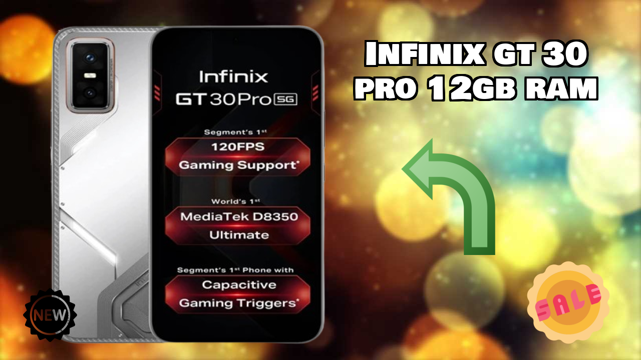 Infinix GT 30 Pro 12GB RAM Display Quality: 6.78 Inches (17.22 Cm) Screen Review