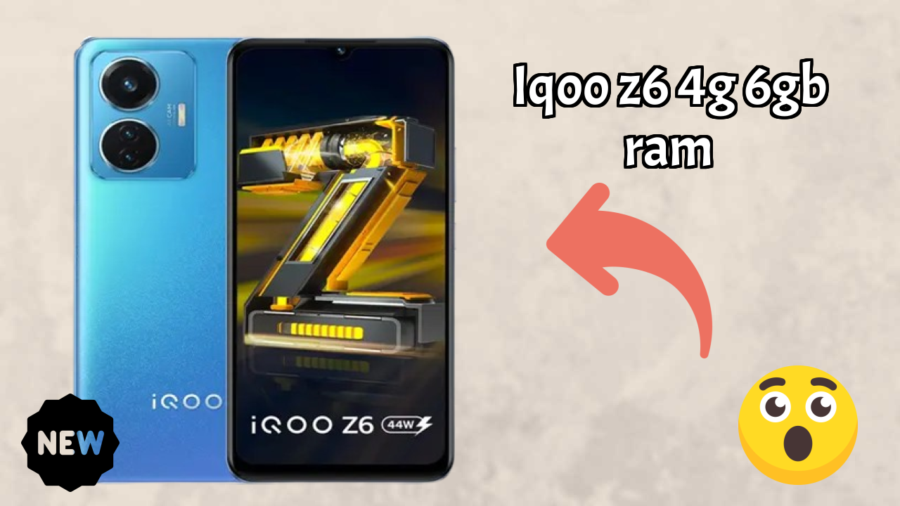IQOO Z6 4G 6GB RAM Performance: 6 GB RAM Gaming Check