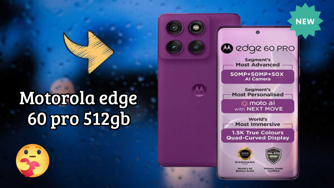 Motorola Edge 60 Pro 512GB RAM Test: 16 GB RAM Handles Heavy Apps?