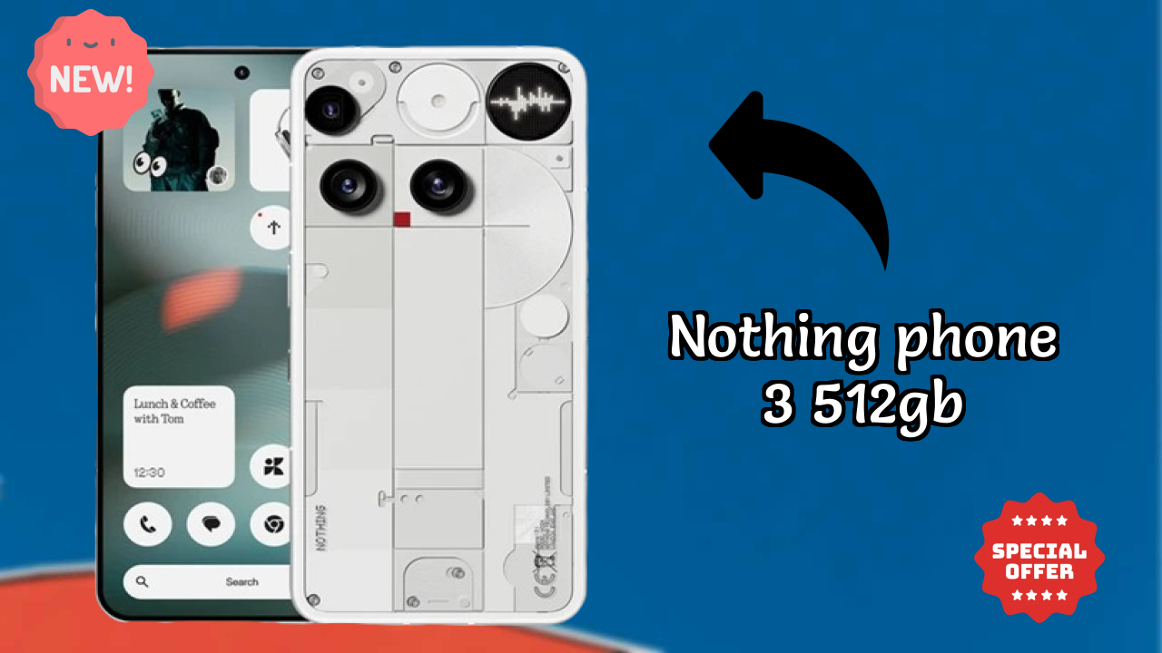 Nothing Phone 3 512GB Display Analysis: Flexible AMOLED Quality