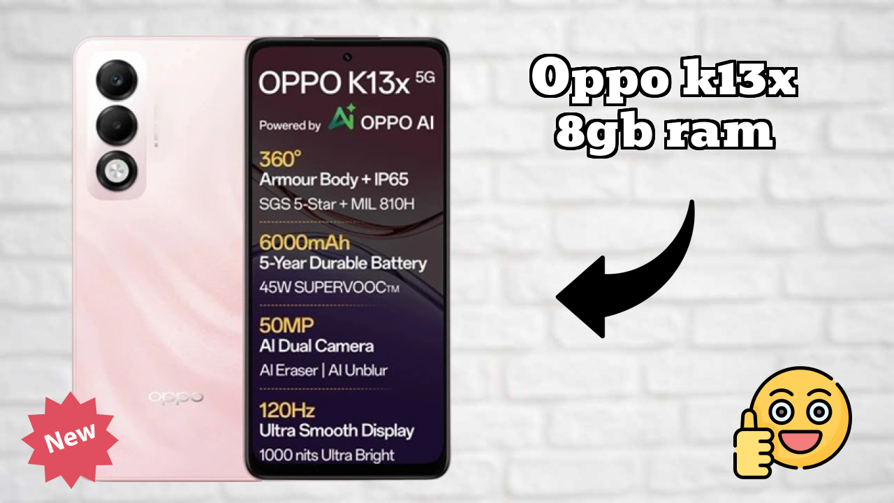 OPPO K13x 8GB RAM Display Review: LCD Technology
