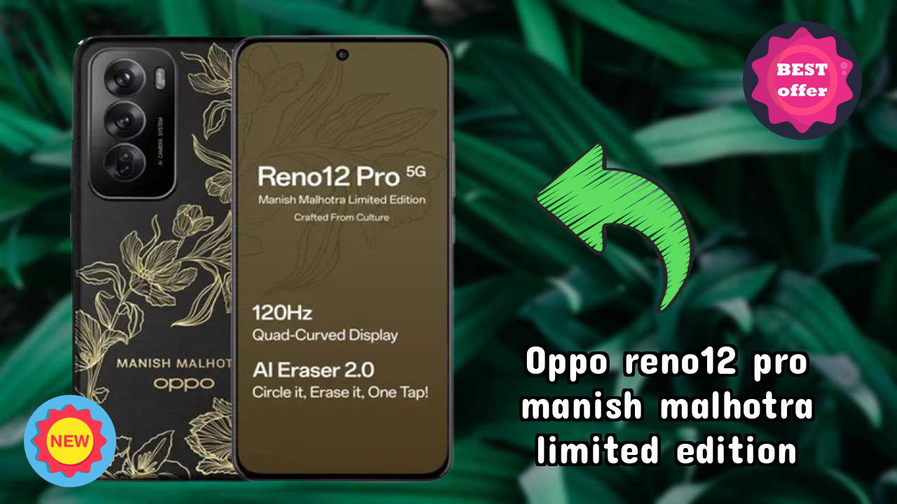 OPPO Reno12 Pro Manish Malhotra Limited Edition Display Review: 6.7 Inches (17.02 Cm) Screen Size