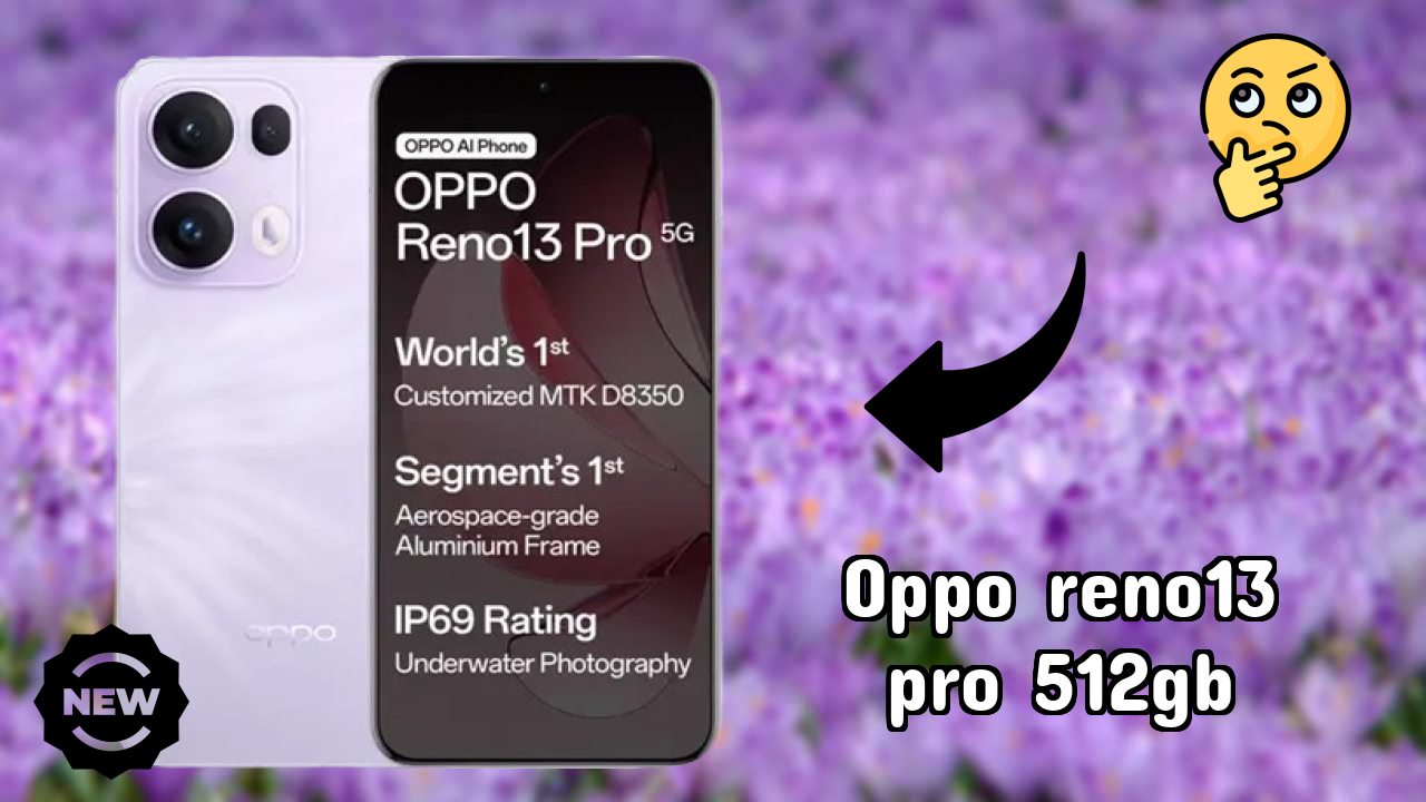 OPPO Reno13 Pro 512GB Display Technology: 6.83 Inches (17.35 Cm) Screen
