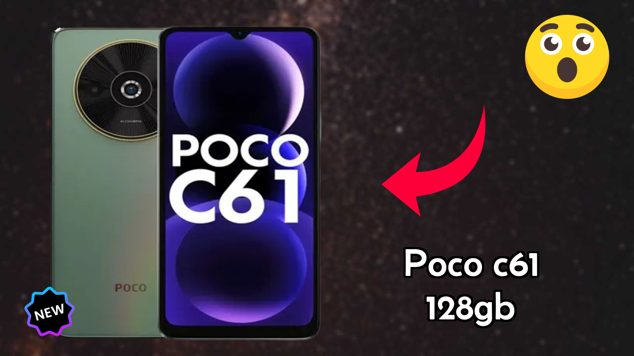 POCO C61 128GB at ₹8,499 - Best Features Explained