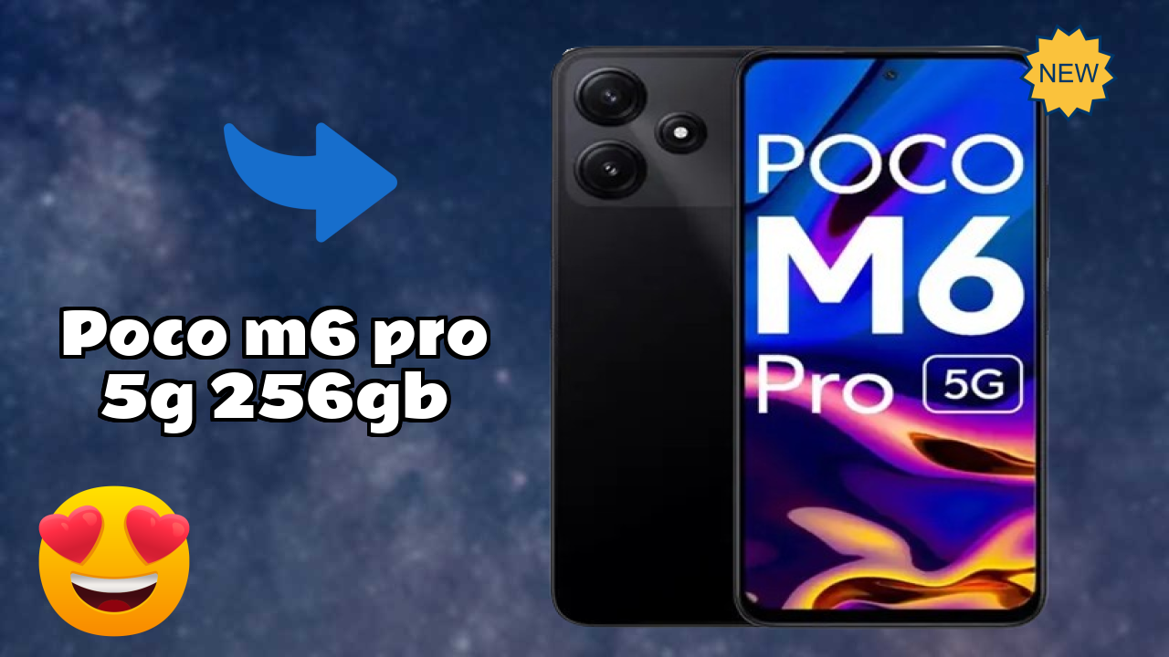 POCO M6 Pro 5G 256GB RAM Performance: 8 GB RAM Multitasking