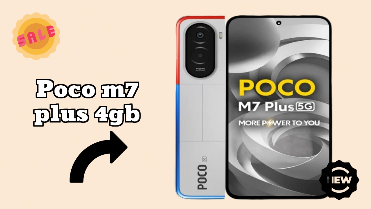 POCO M7 Plus 4GB Price: ₹10,999 - Is It Worth Buying?