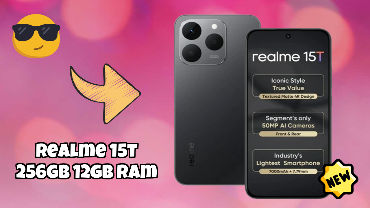 Realme 15T 256GB 12GB RAM at ₹24,499 - Everything About It