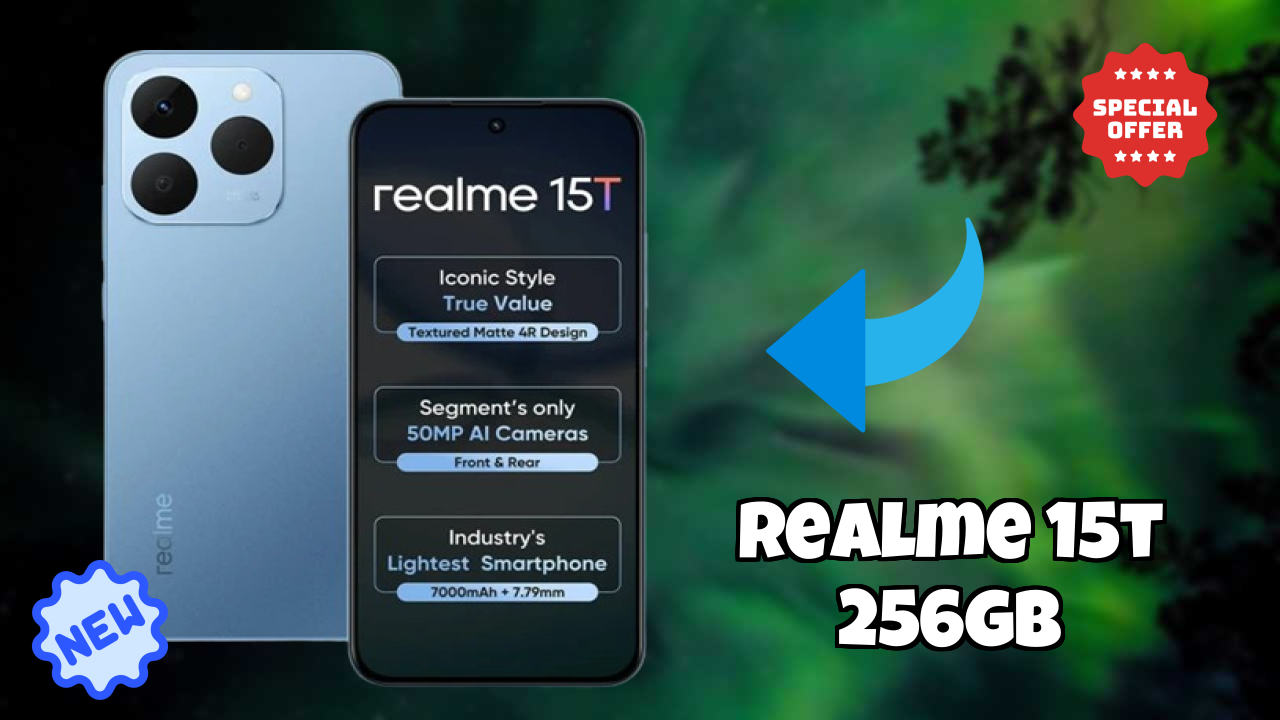 Realme 15T 256GB at ₹22,499 - Is It Worth Buying?