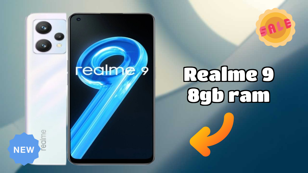 Realme 9 8GB RAM Usage: 8 GB RAM Handles Heavy Tasks?