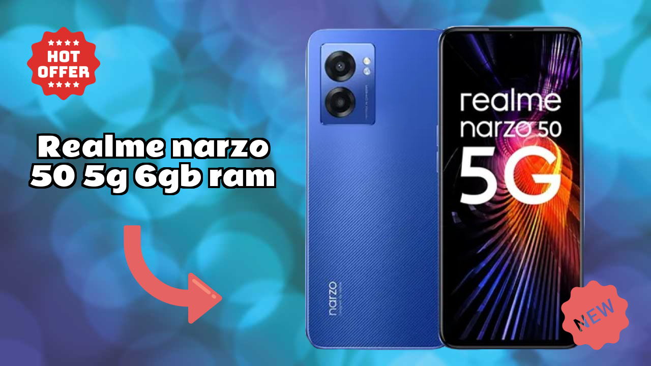 Realme Narzo 50 5G 6GB RAM Performance: 6 GB RAM Gaming Test