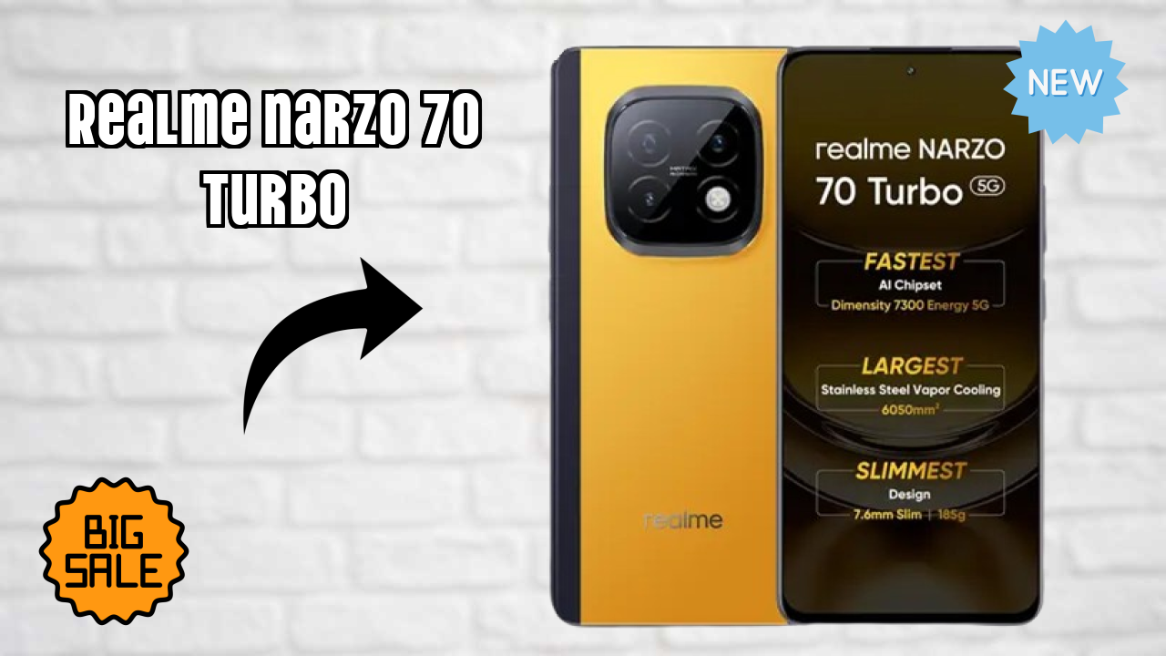 Realme Narzo 70 Turbo Battery Life: 5000 MAh How Long Lasts