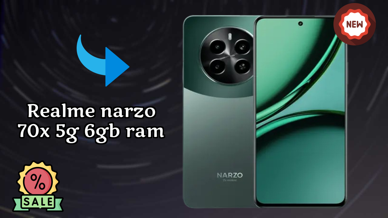 Realme Narzo 70x 5G 6GB RAM Battery Life: 5000 MAh How Long Lasts