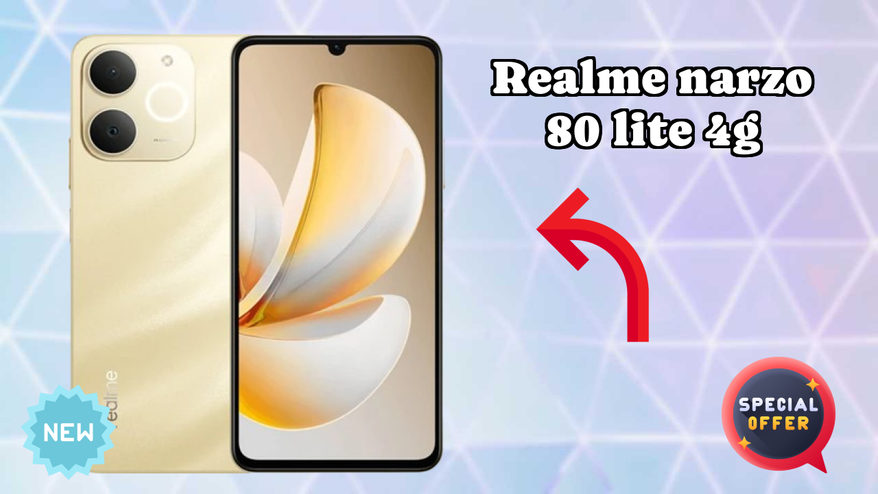 Realme Narzo 80 Lite 4G at ₹6,799 - Best Deal Available Now