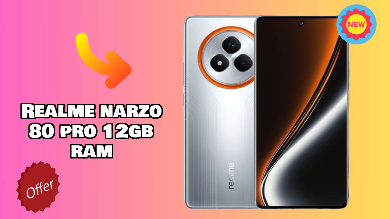 Realme Narzo 80 Pro 12GB RAM Battery Life: 6000 MAh Charging Time