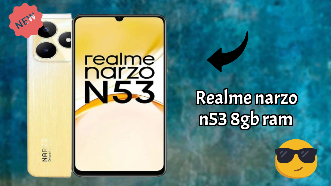 Realme Narzo N53 8GB RAM Display Technology: 6.74 Inches (17.12 Cm) Screen