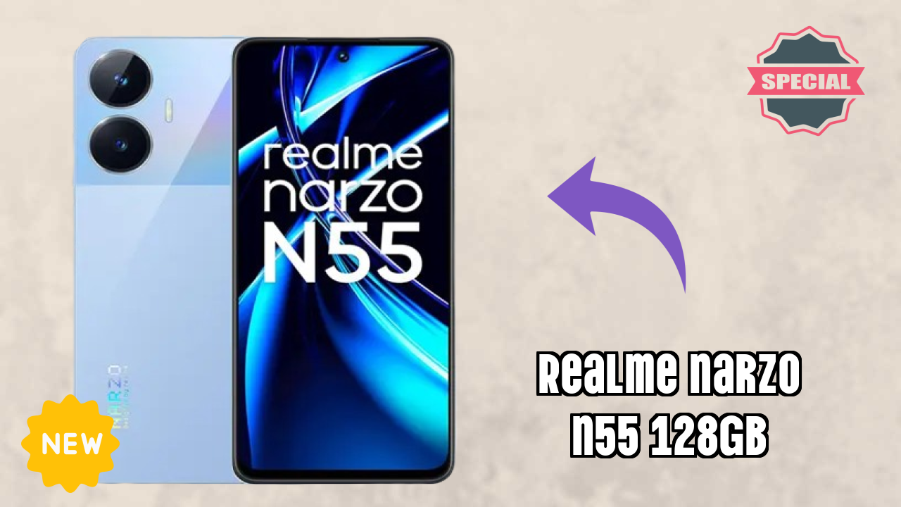 Realme Narzo N55 128GB Display Review: 6.72 Inches (17.07 Cm) Screen Test