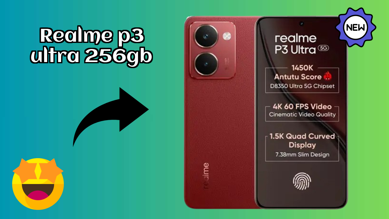 Realme P3 Ultra 256GB Price Drop: Now Just ₹23,999 Available