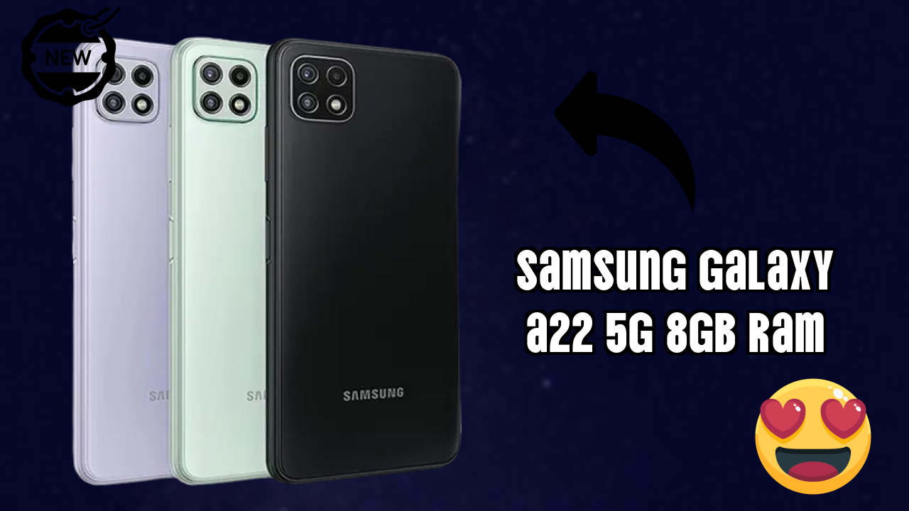 Samsung Galaxy A22 5G 8GB RAM Display Size: 6.6 Inches (16.76 Cm) Screen Quality