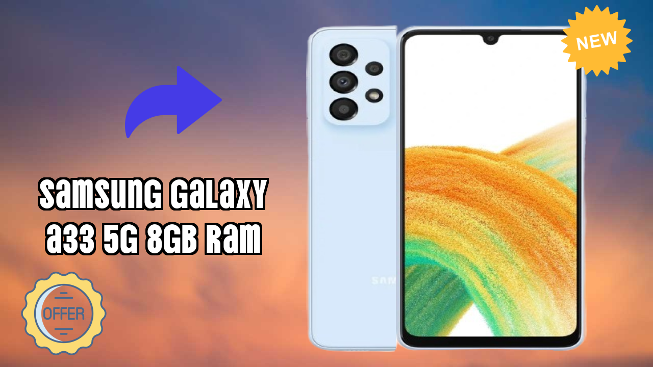 Samsung Galaxy A33 5G 8GB RAM Performance: 8 GB RAM Gaming Test