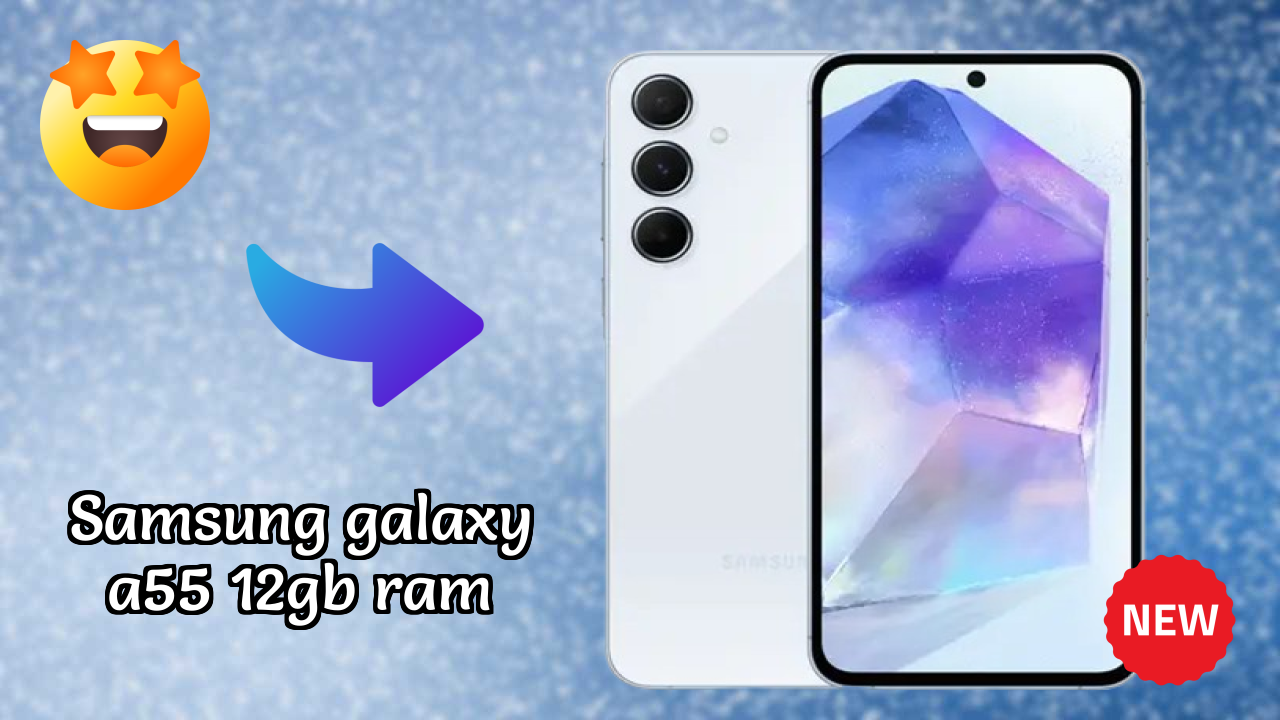 Samsung Galaxy A55 12GB RAM Performance: 12 GB RAM Gaming Tested