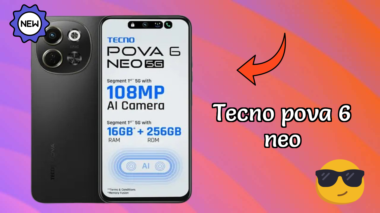 Tecno Pova 6 Neo at ₹11,999 - Complete Specifications List