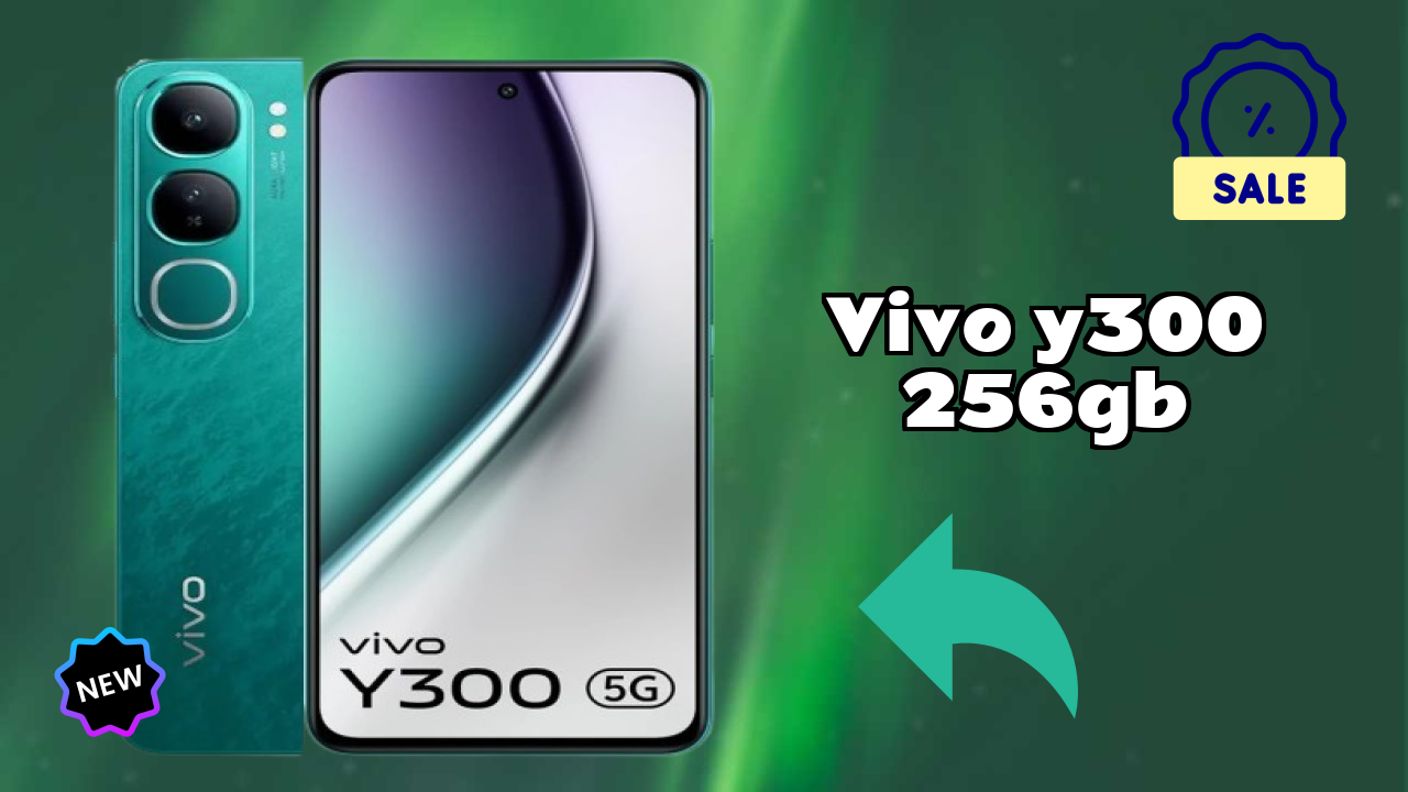 Vivo Y300 256GB Display Size: 6.67 Inches (16.94 Cm) Screen Quality